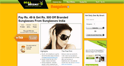 Desktop Screenshot of bangalore.dealdrums.com
