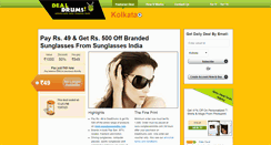 Desktop Screenshot of kolkata.dealdrums.com